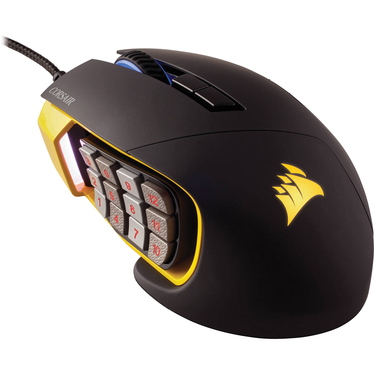 Yellow Optical Gaming Mouse V892
