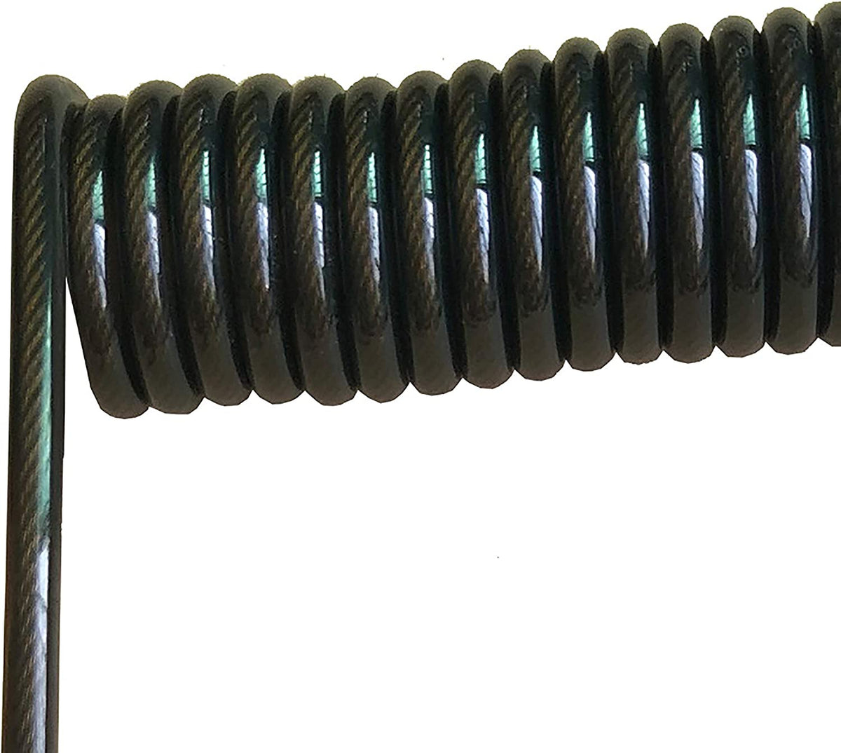 Retractable Coiled Tool Lanyard with Carabiner -2Pcs H33835