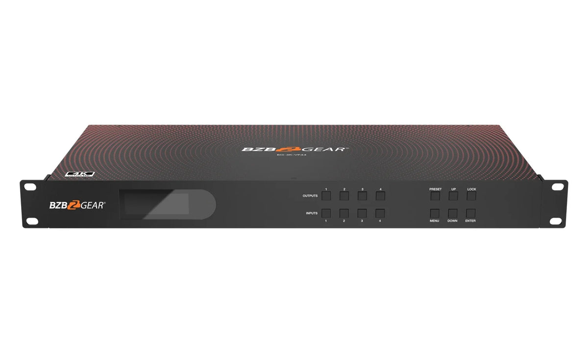 4x4 4K UHD Seamless HDMI Matrix Switcher Video Wall Processor MultiViewer with Scaler IR Audio IP RS-232 W3019