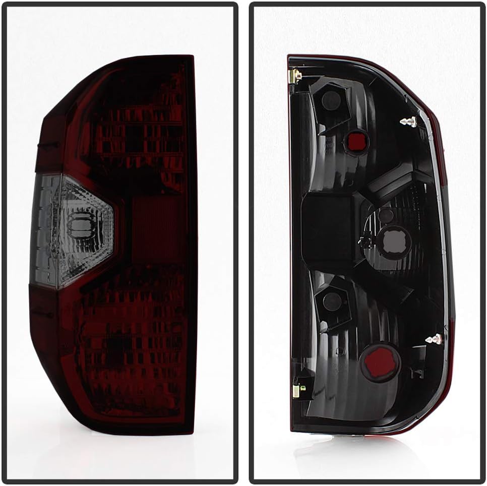 Red Smoked Tail Lights for Toyota Tundra Pickup Truck O7285