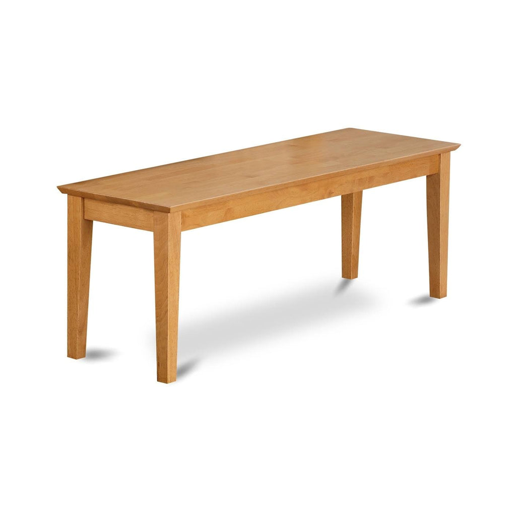 Wooden Seat Single Dining Bench (Cappuccino) A9322