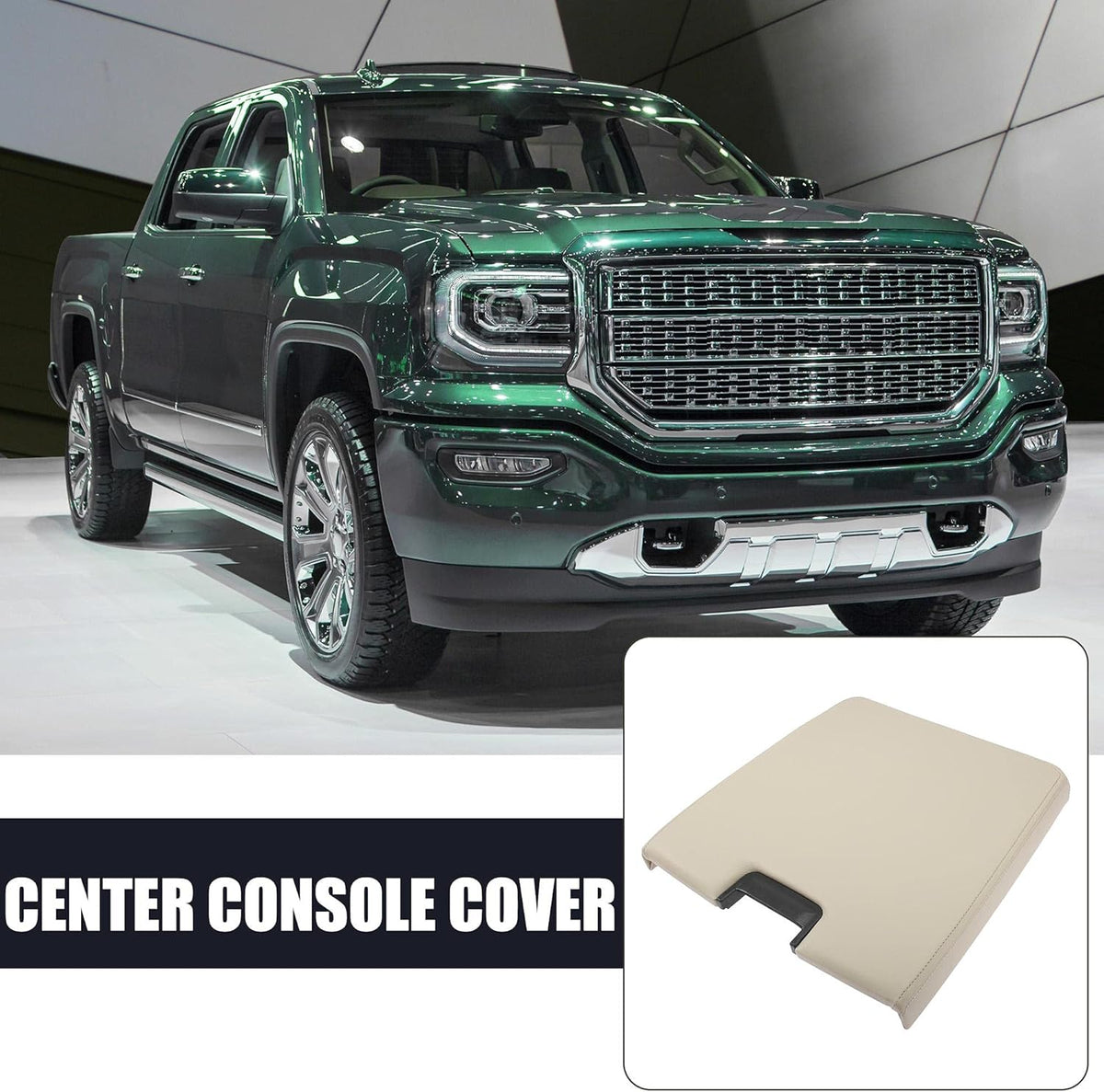 Beige Car Center Console Cover H947