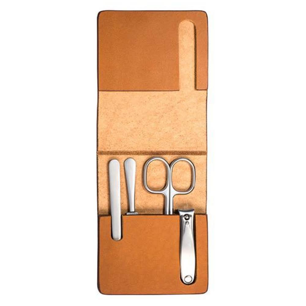 Travel Manicure Set in Cowhide Case A85103