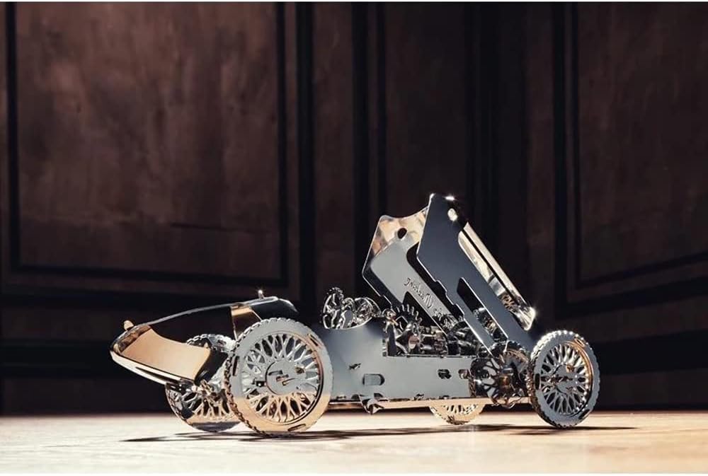 3D Puzzle Metal Model Car Kit Vintage Car Pack of 2 V5128