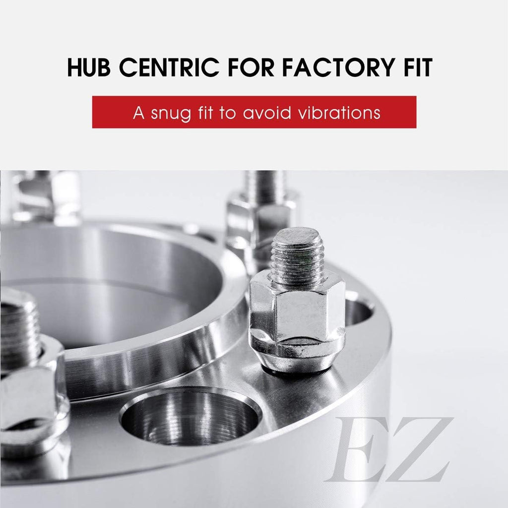 4 Hub Centric Wheel Adapters 5x135 1" G500888