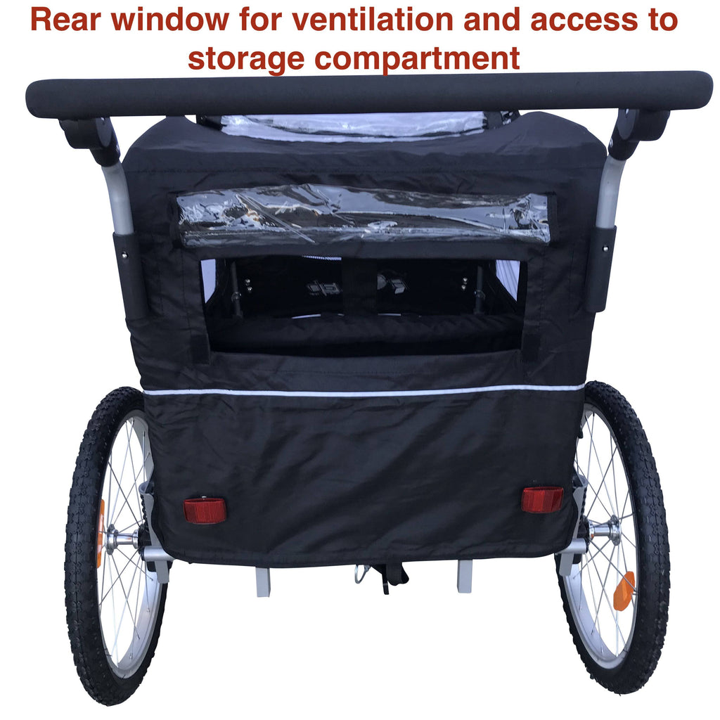Green Child Bike Trailer and Stroller A279674