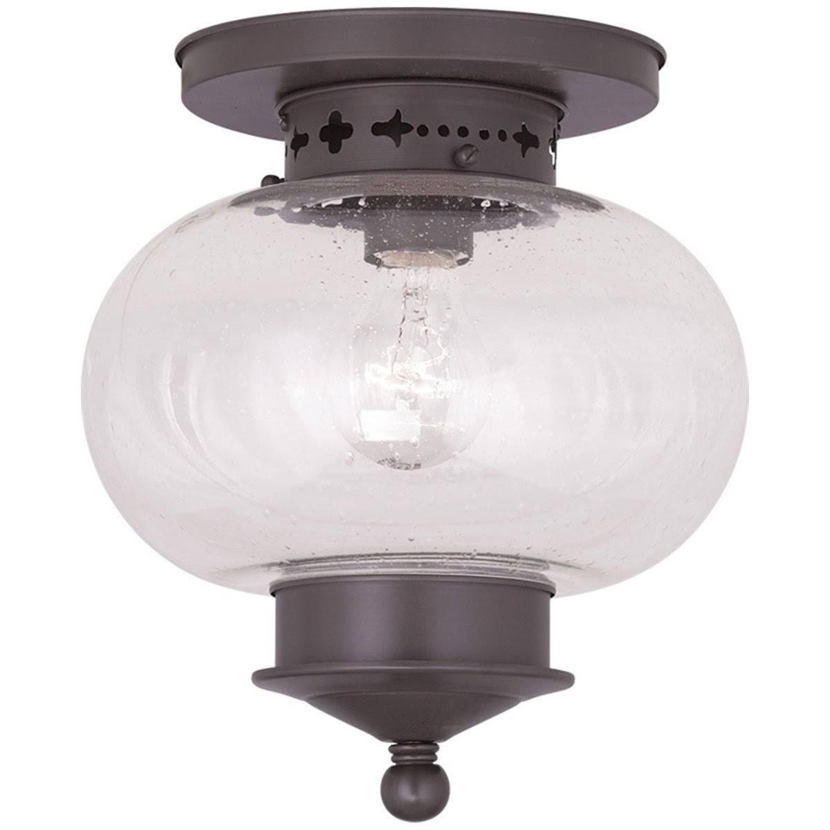 Antique Brass 1 Light Ceiling Mount A630393