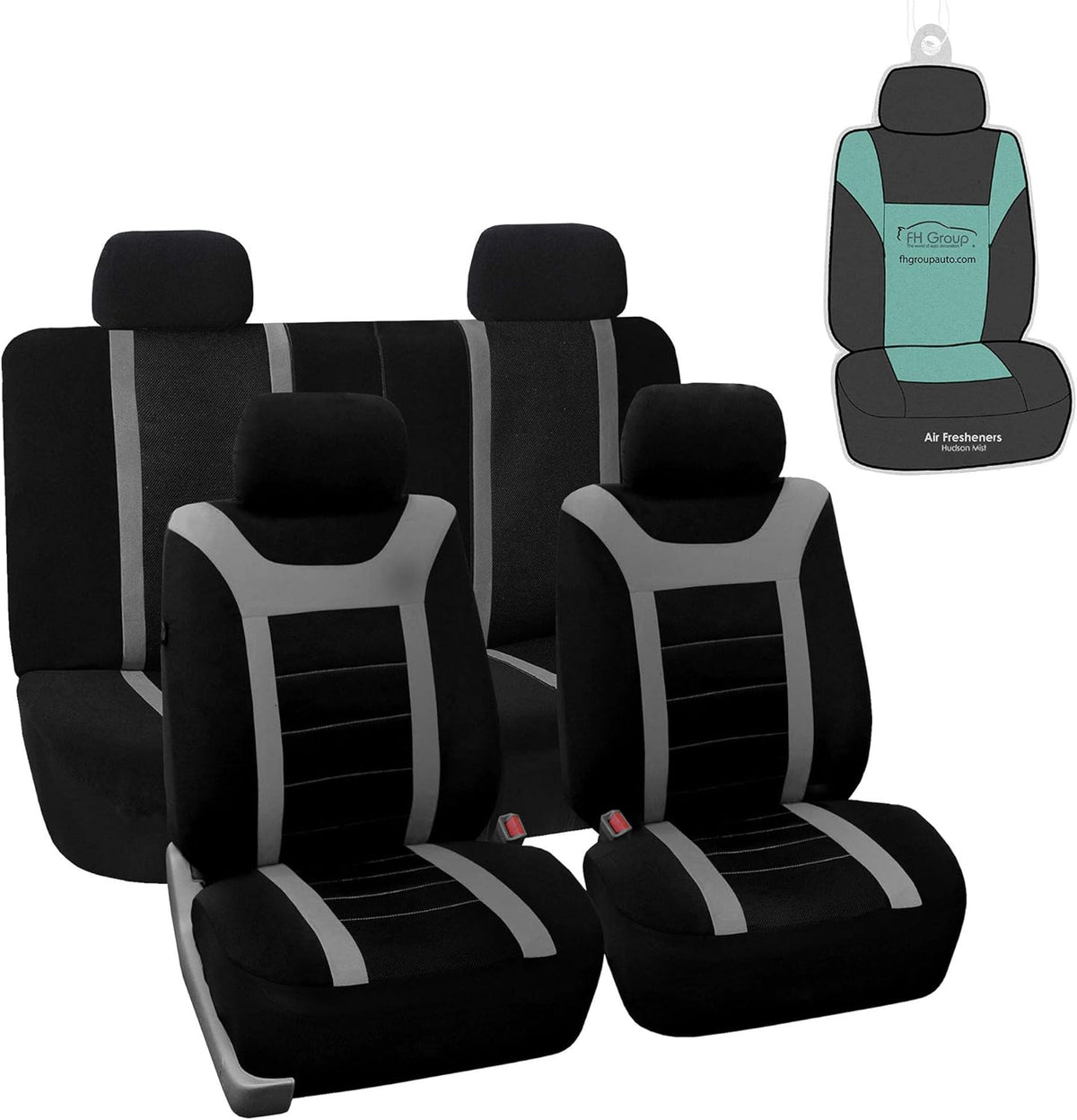 Black Universal Fit Car Seat Covers D956885