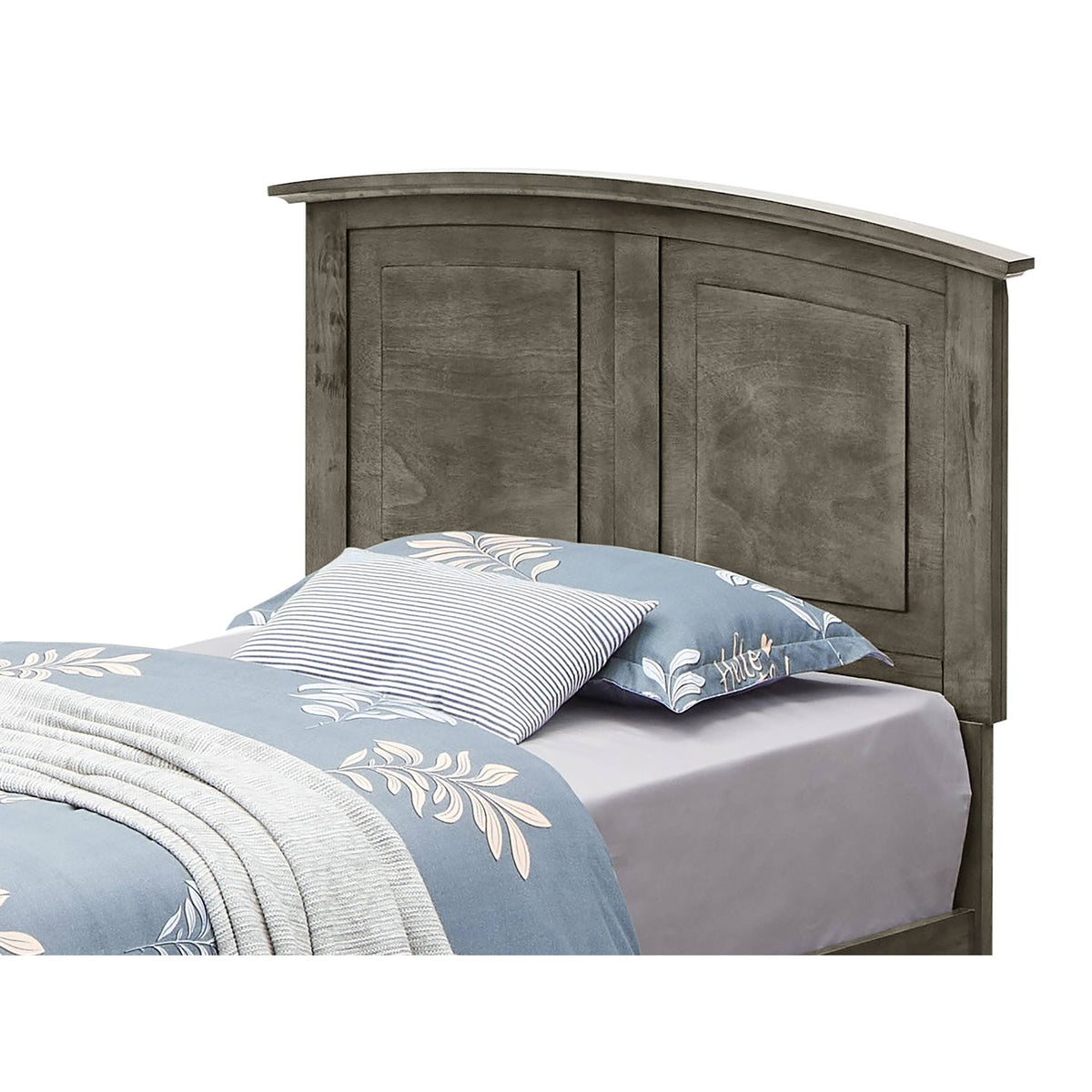 Twin Size Panel Bed Cappuccino N165613