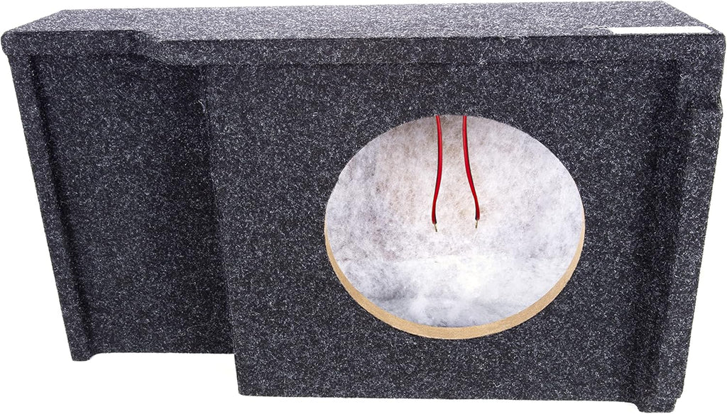 Charcoal Single 12 Sealed Carpeted Subwoofer Enclosure R56072