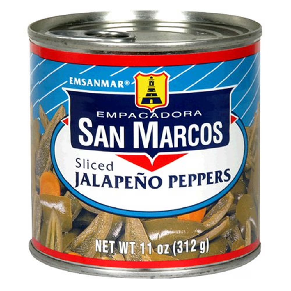 Sliced Jalapeno Peppers, 11-Ounce Can (Pack of 6) L473