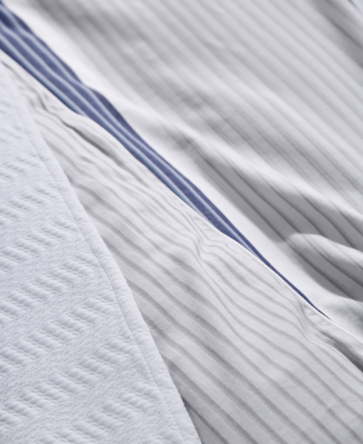 Blue Reversible Duvet Set C1095