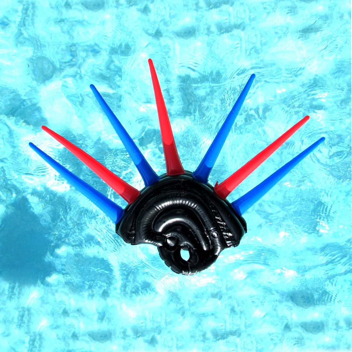 24" Inflatable Mohawk Helmet Pool Float Toy P583