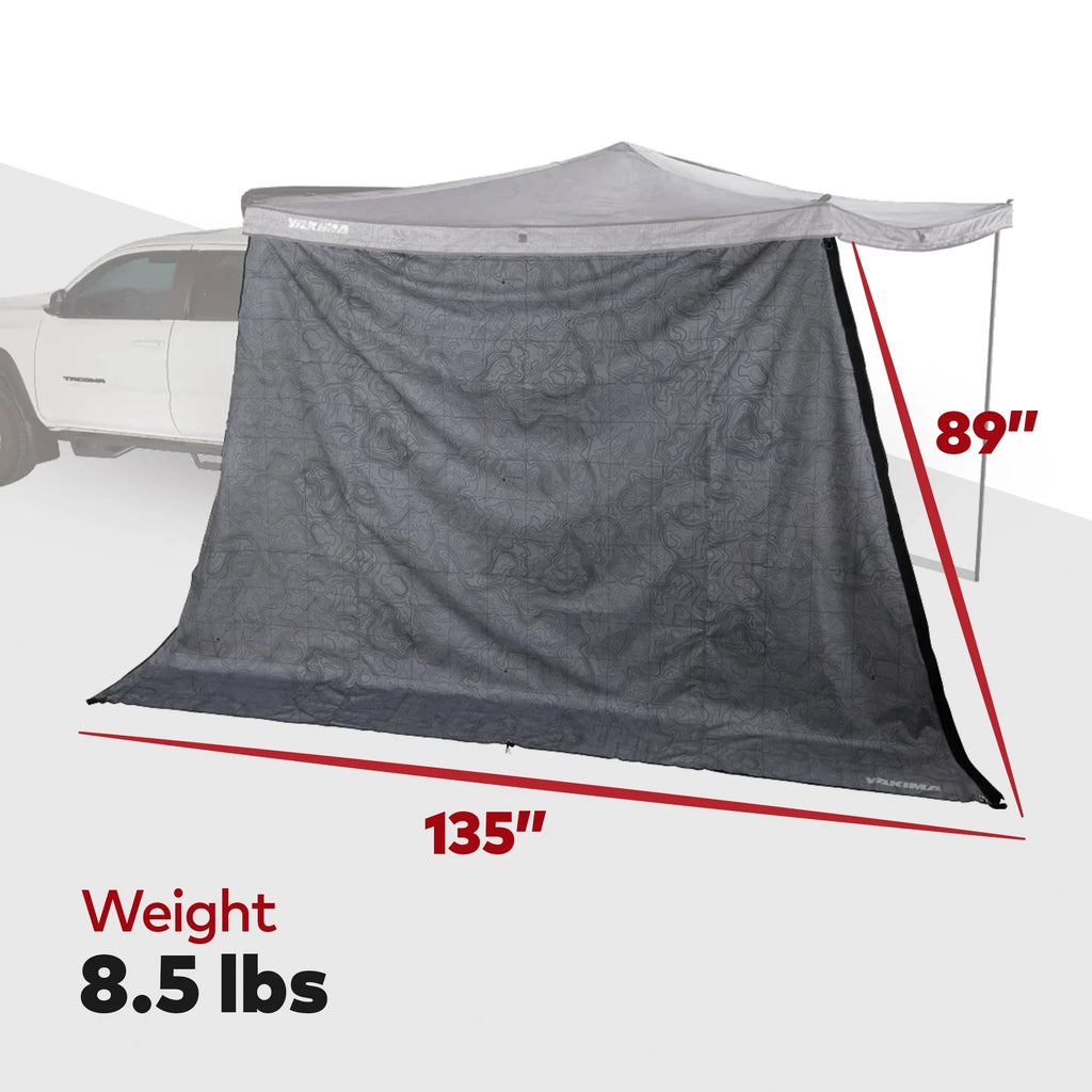 Gray Awning with Carrying Bag U6082