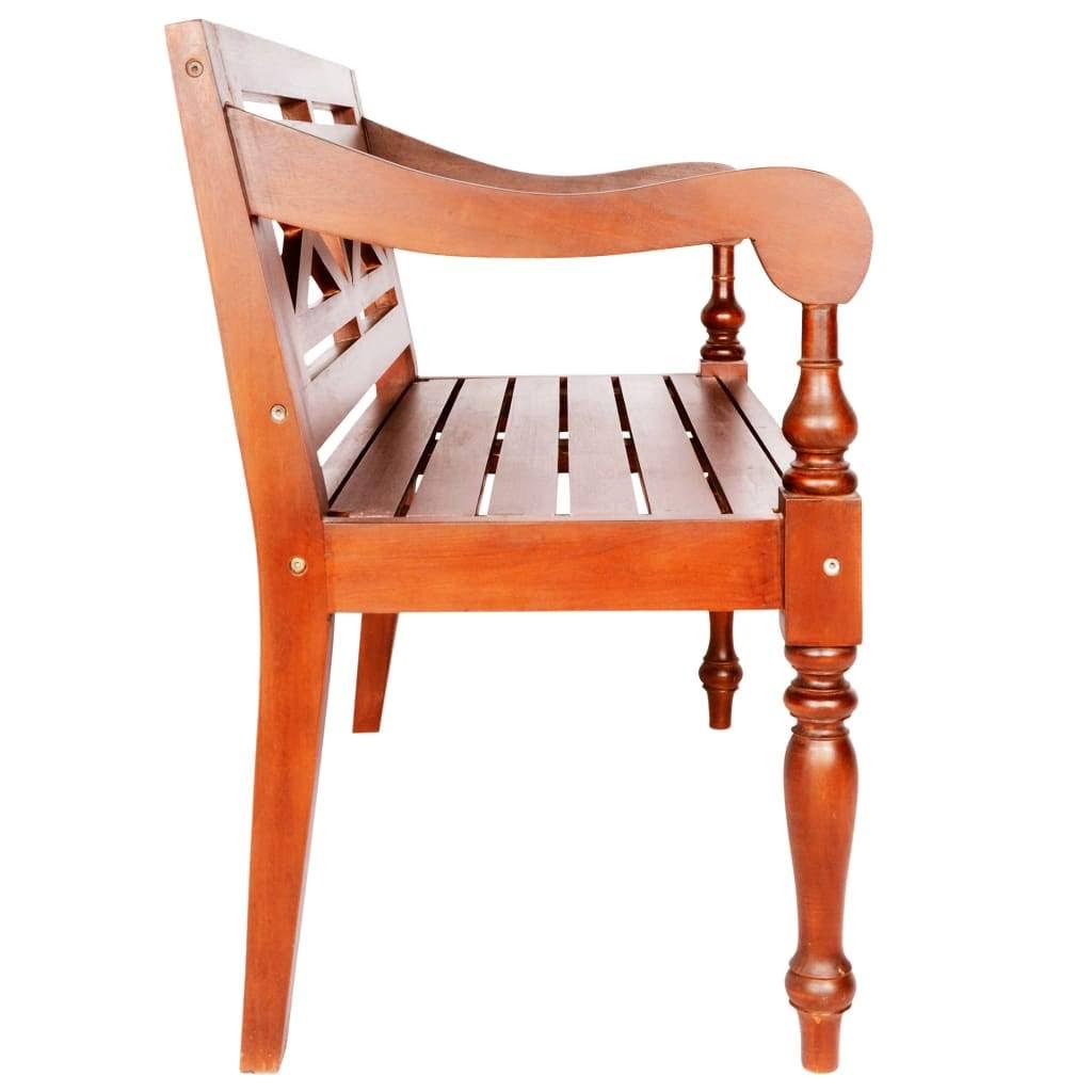 Solid Mahogany Wood Bench X575