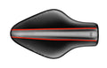Gray Black Saddle with Braided Rails B85645
