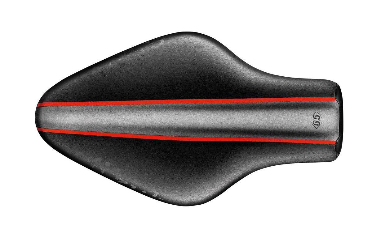 Gray Black Saddle with Braided Rails B85645