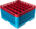 36 Compartments Dishwasher Glass Rack with 4 Color Coded Extenders F17053