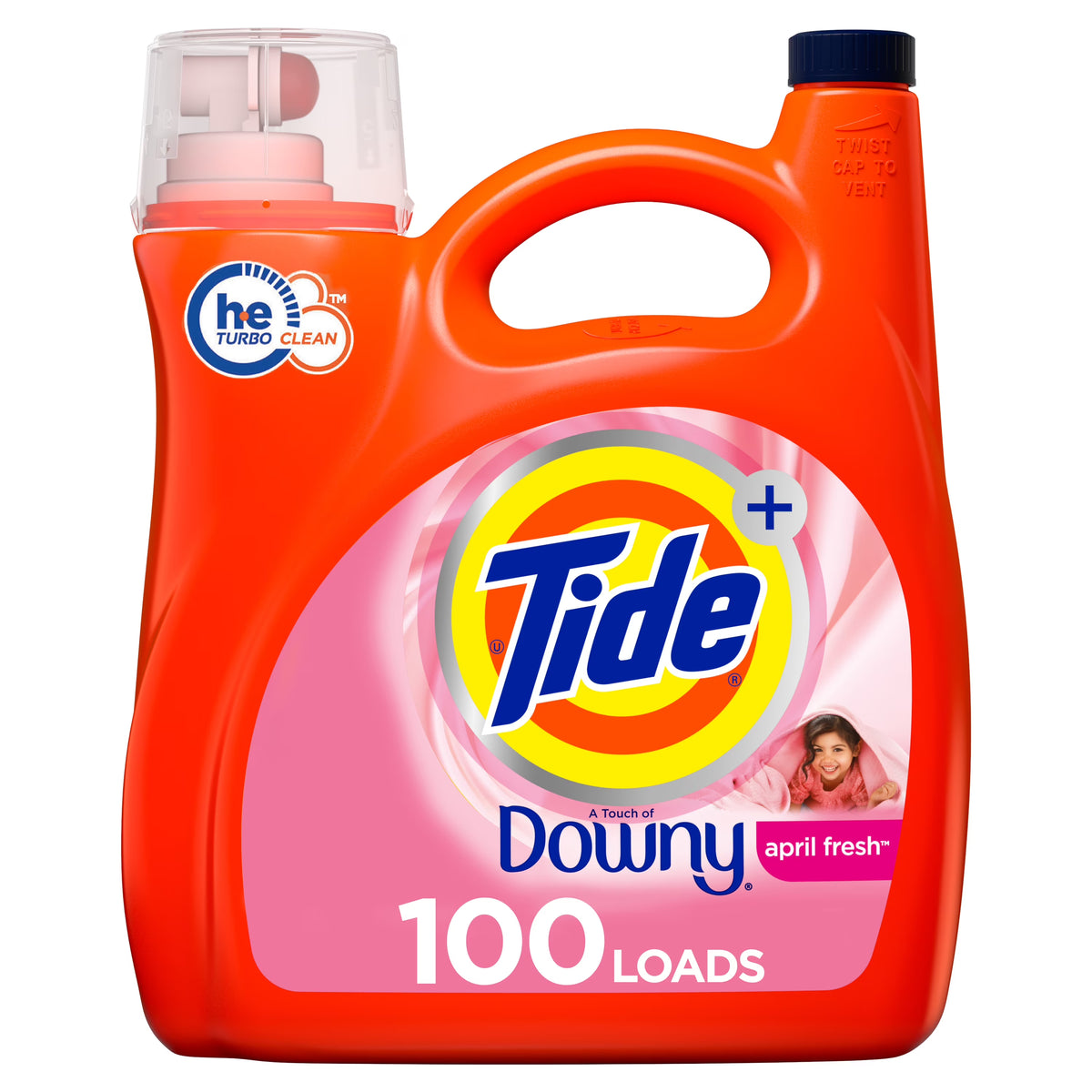 100 Loads Liquid Laundry Detergent, 154 fl oz W1191