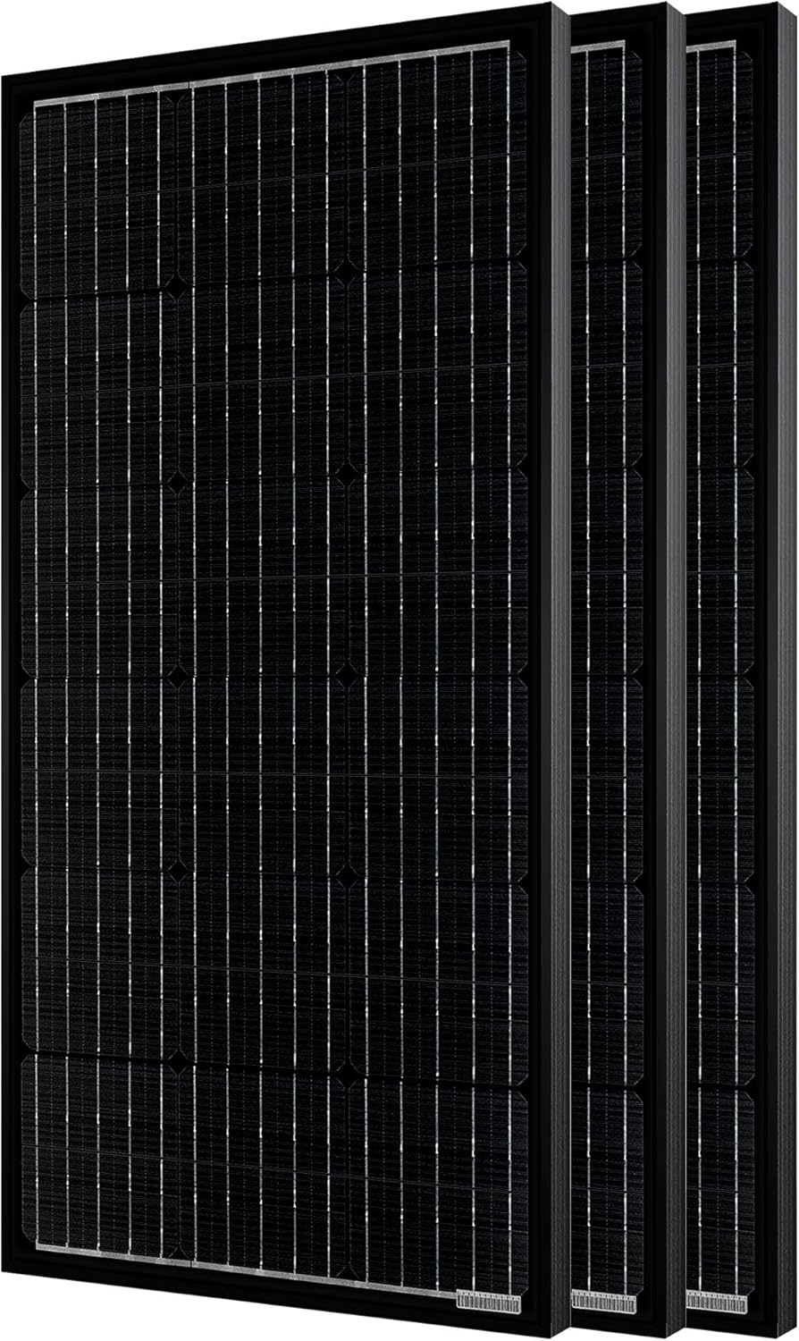 600 Watt Black Mono RV Solar Panel I375