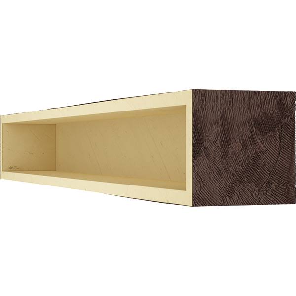 Sandblasted Faux Wood Fireplace Mantel T3482