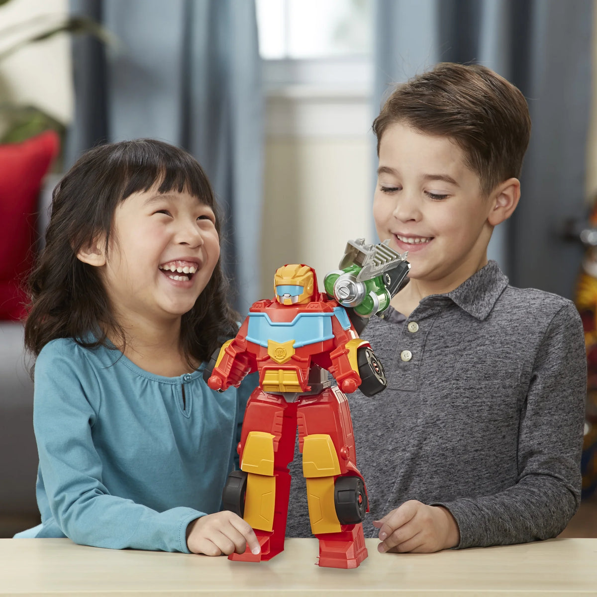 15” Transformers Rescue Bots Academy Hot Shot Kids Toy Action Figure P1902
