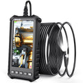 Dual Lens Endoscope Camera 1080P 5.18 IPS Screen 5mm IP67 Waterproof Snake Camera with 7 LED Lights 32GB Card 16.5FT S62775
