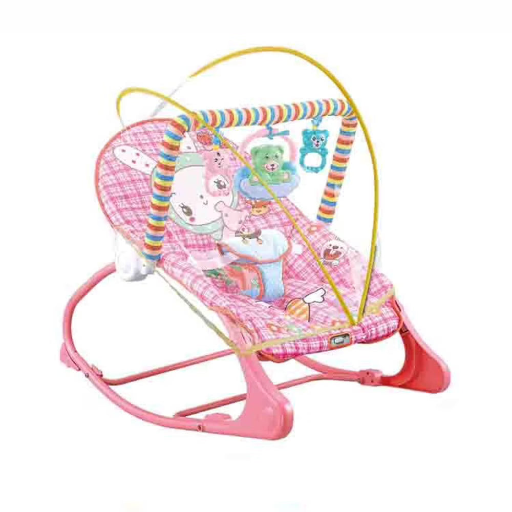 Portable Bouncer Infant Seat Rocking Chair with Hanging Bed Net Z394