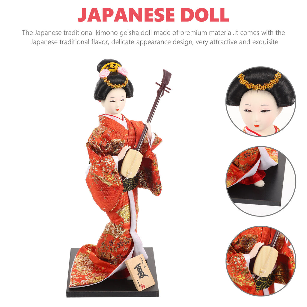 Japanese Geisha Doll Figurine Statue Q677428