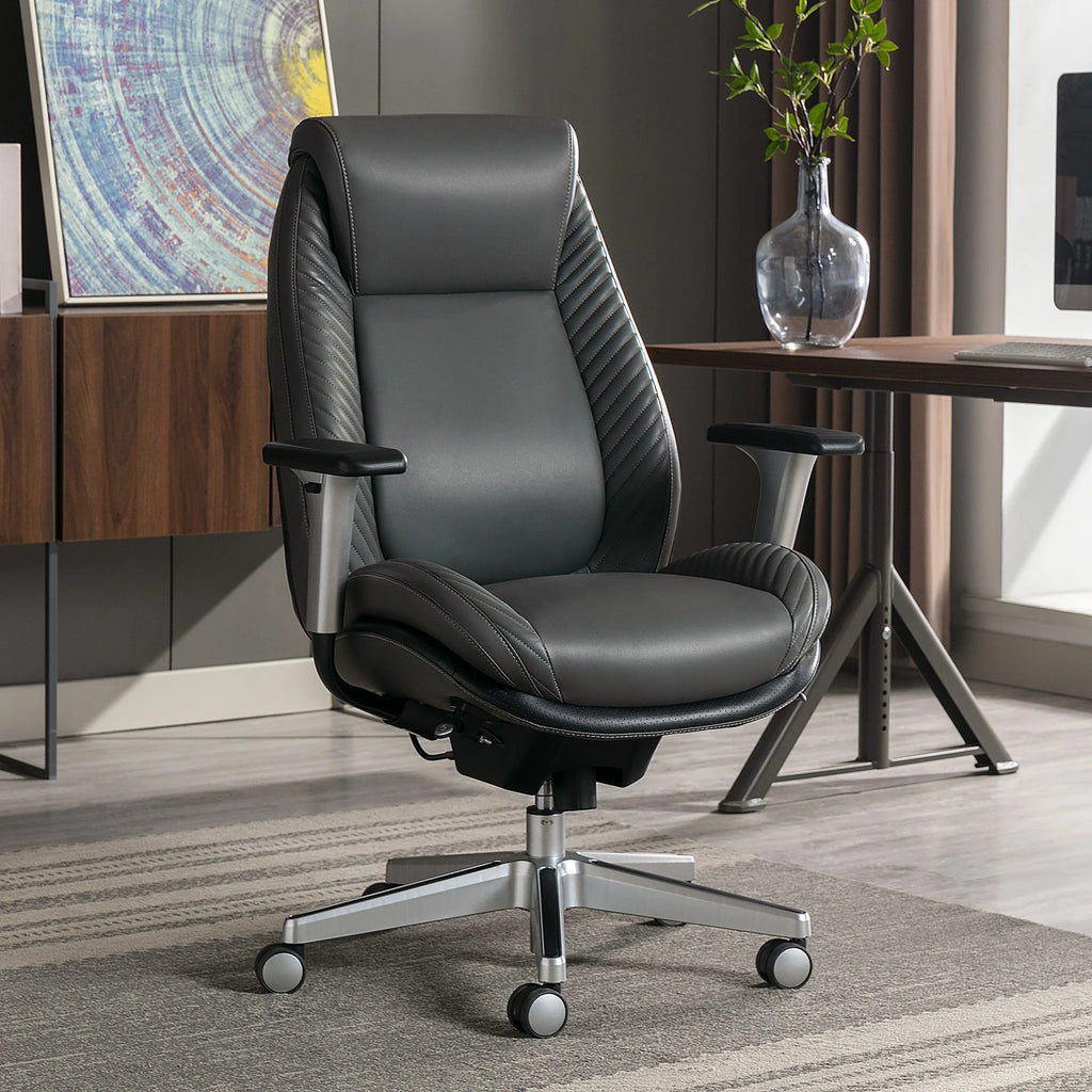 Bonded Leather High-Back Manager Chair L6267