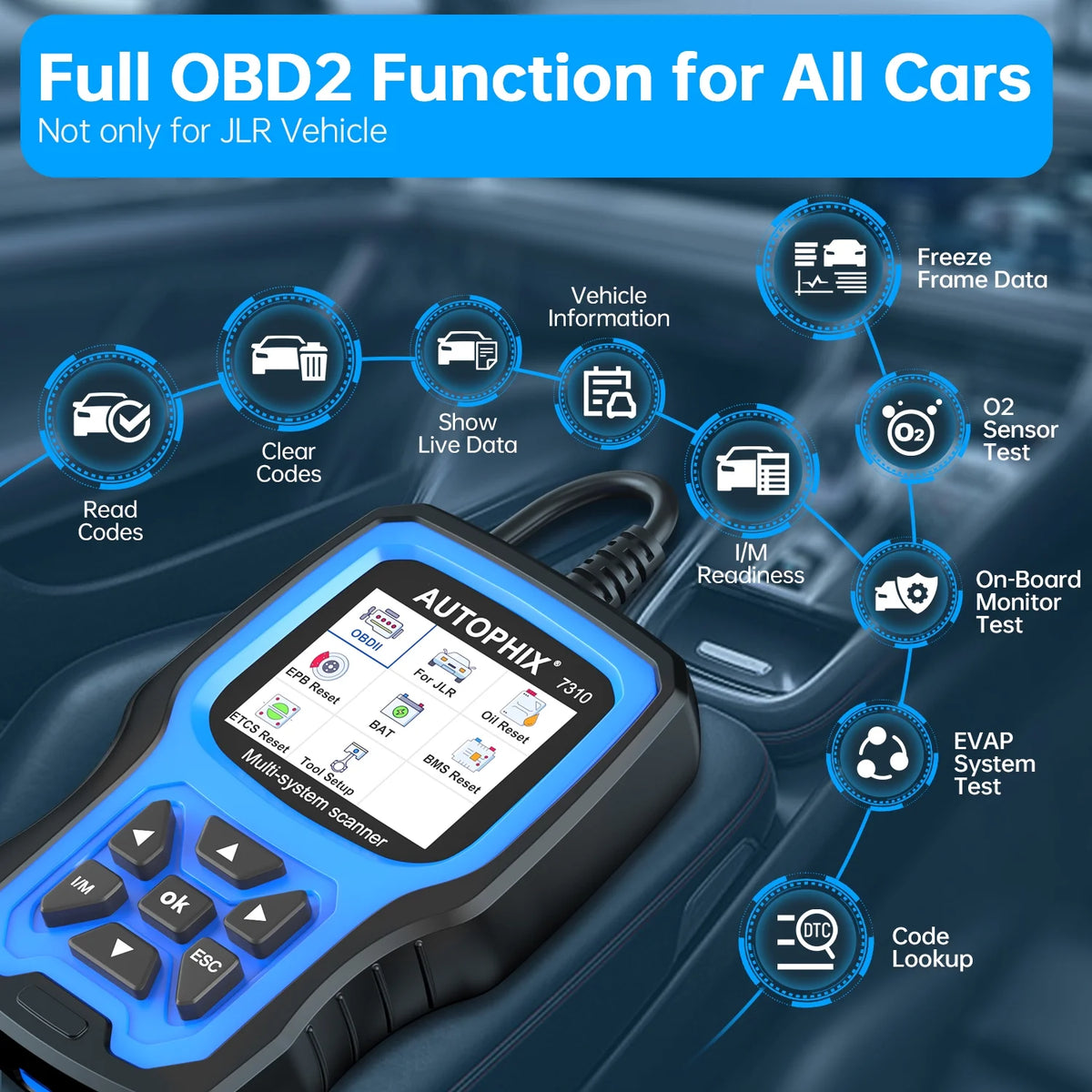 OBDII Car Scanner for Land Rover Jaguar N850082