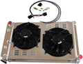 Aluminum 3 Row Radiator with Shroud Fan and Relay S806062