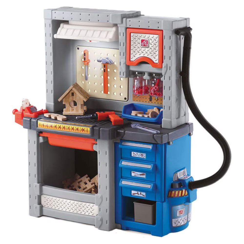 50 Piece Plastic Kid Tool Bench Playset W5913