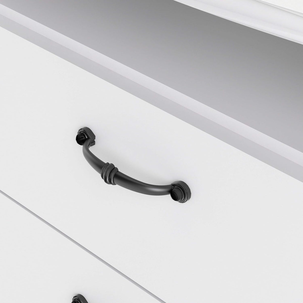 White 2 Drawer Nightstand A275