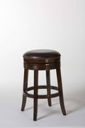 Cherry Backless Swivel Counter Stool K686