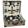 Wooden Picnic Chest for Four Y85502
