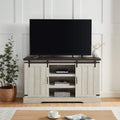 Grey Sliding Barn Door TV Stand Y8241