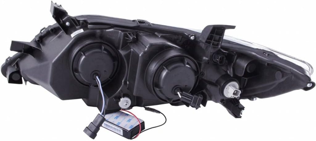 Projector Headlights with Halo Black S6742