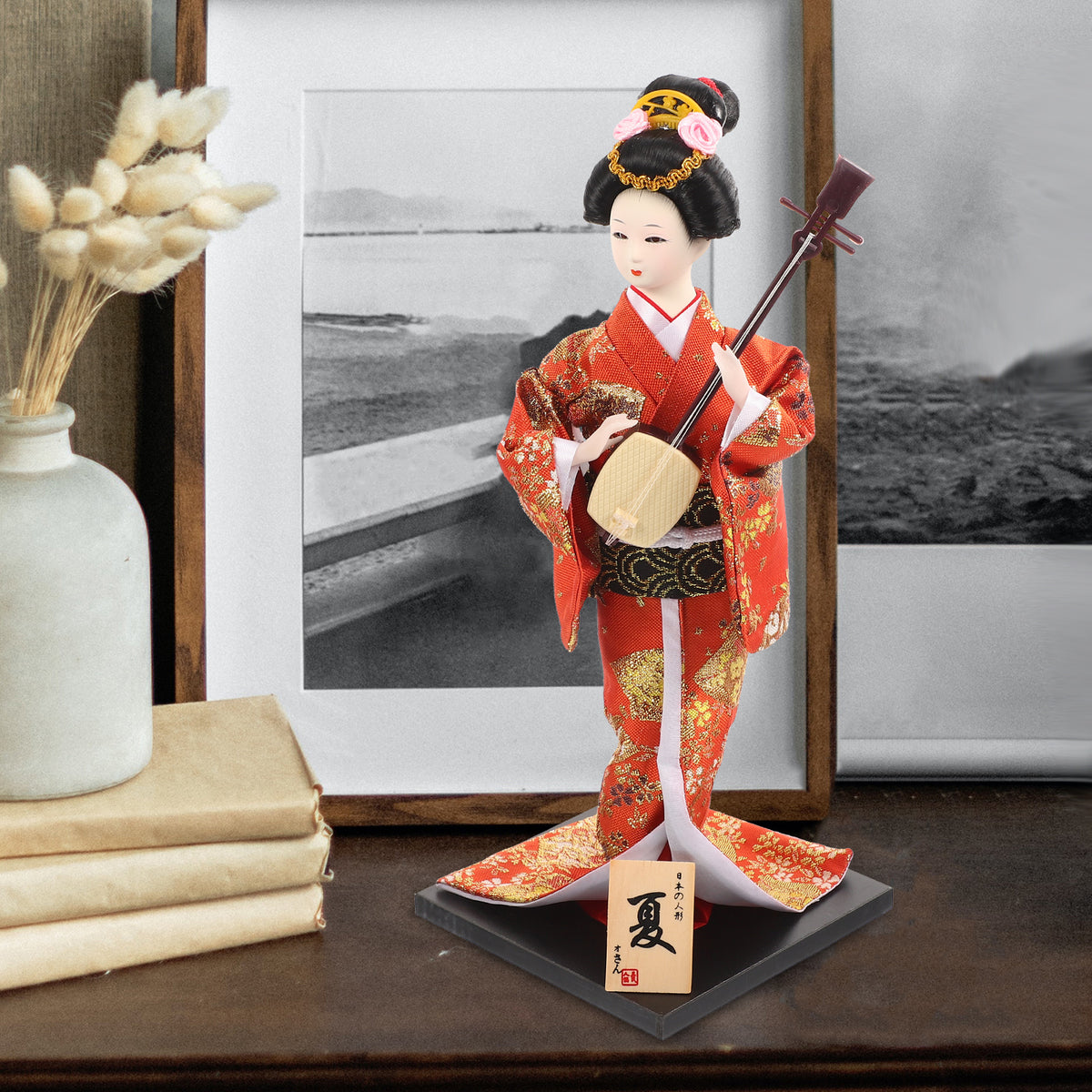 Japanese Geisha Doll Figurine Statue Q677428
