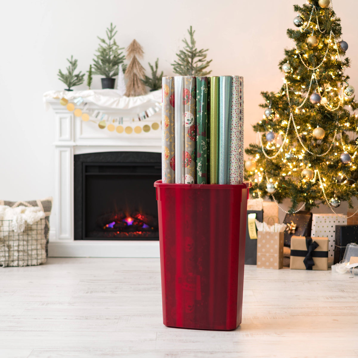 2 Pack Holiday Vertical Wrapping Paper Box H1920