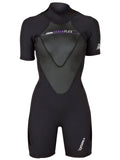 Black 2.5mm Shorty Back Zip Wetsuit O25997