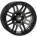 Matte Black Alloy Series Wheel 12x7 J416