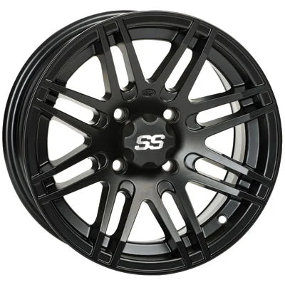 Matte Black Alloy Series Wheel 12x7 J416