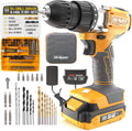 58 Piece 18V Pink Drill Driver & Multi Bit Set with S2 Steel Bit Set in Storage Zipper Case O662578