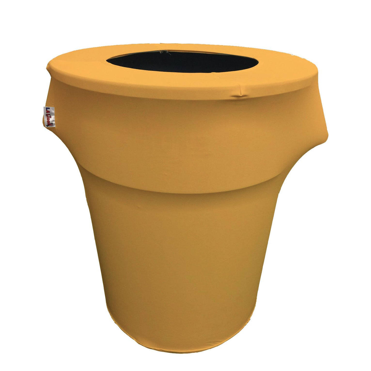 Lilac Stretch Trash Can Cover 44-gallon Round K881548