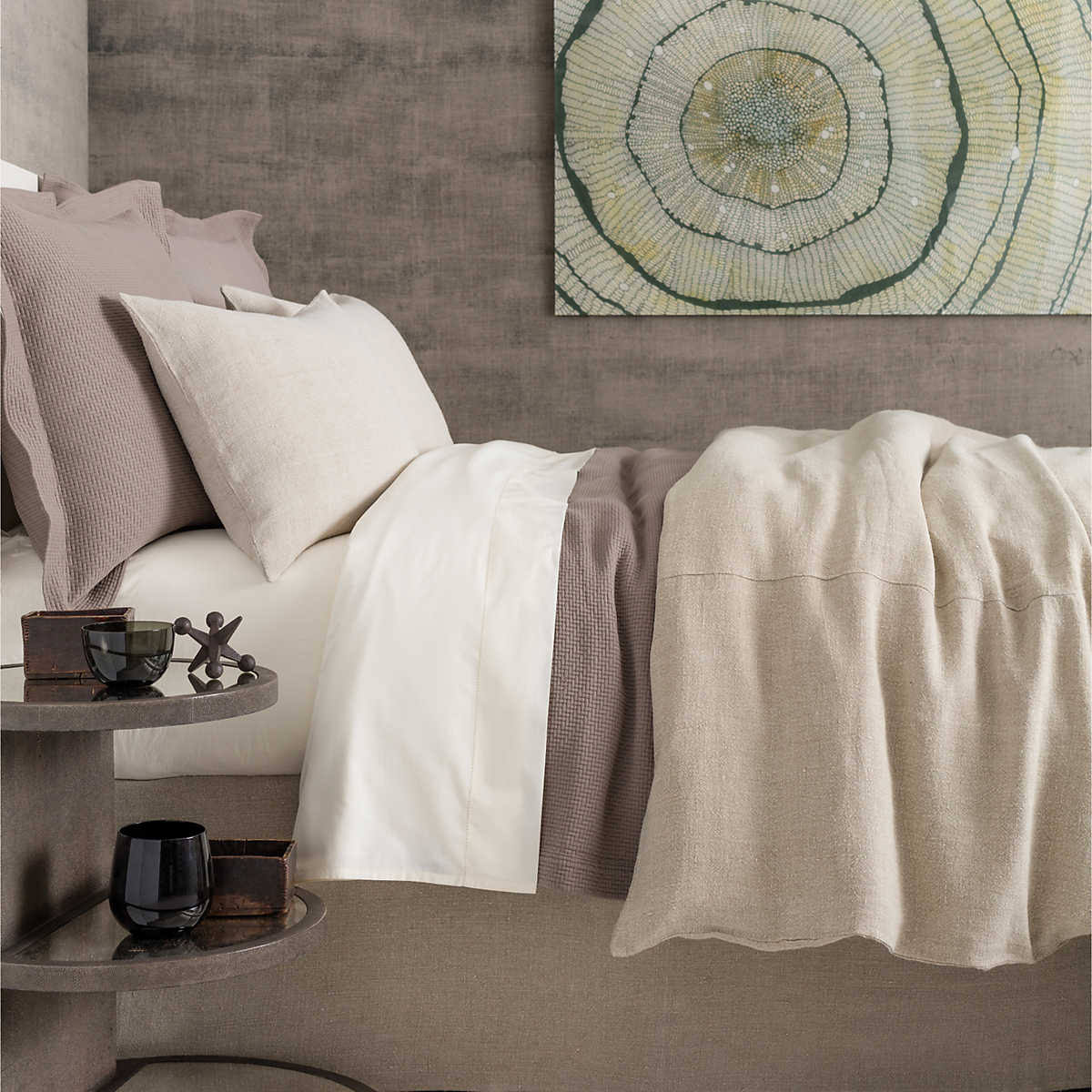 King Natural Linen Sham T271833