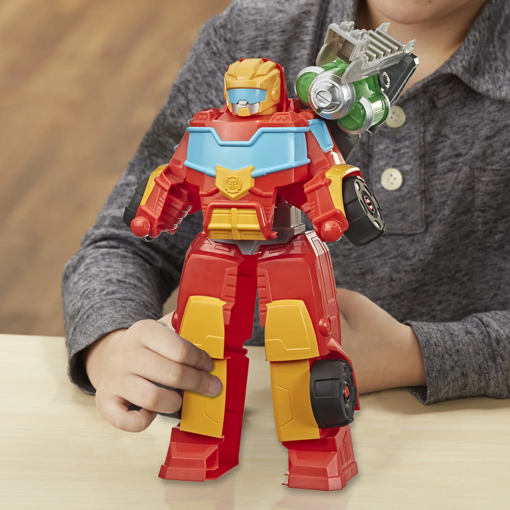 15” Transformers Rescue Bots Academy Hot Shot Kids Toy Action Figure P1902