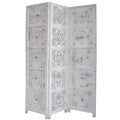 White 3 Panel Room Divider E497741
