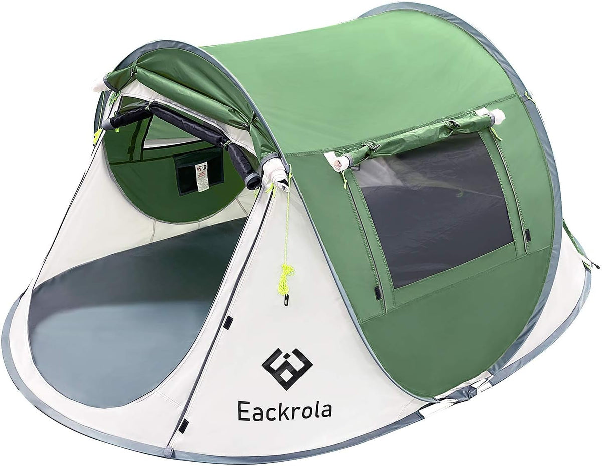 2/4-Person Instant Pop up Tent with Carry Bag D72221