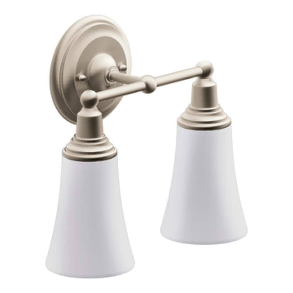 Brushed Nickel Bath Light R18958